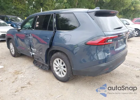 2025 Toyota Grand Highlander Xle z USA, uszkodzony, nr VIN 5TDAAAB53SS084301